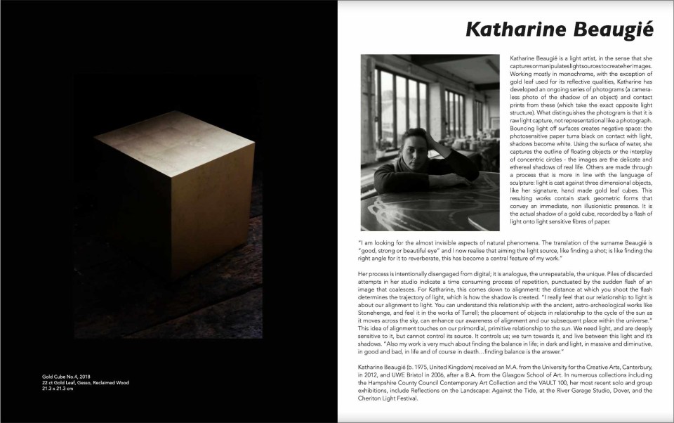 Surface catalogue article on Katherine Beaugié